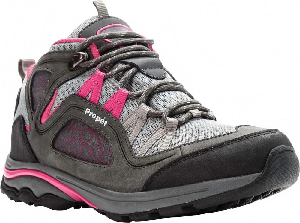 NEW PROPET women's peak hiking boot in grey/berry